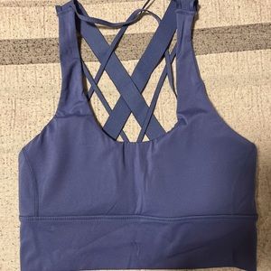 Balance Athletica (now Vitality) criss cross long line sports bra
